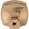 Jeffrey Alexander 1-3/8" Overall Length Satin Bronze Square Audrey Cabinet Knob 278L-SBZ - alternate 6